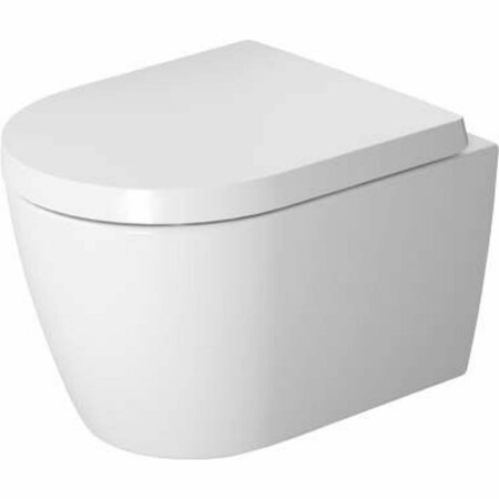 DURAVIT ME by Starck 1.28/0.8 GPF Dual Flush Wall Mounted One Piece Elongated Toilet 25300900921